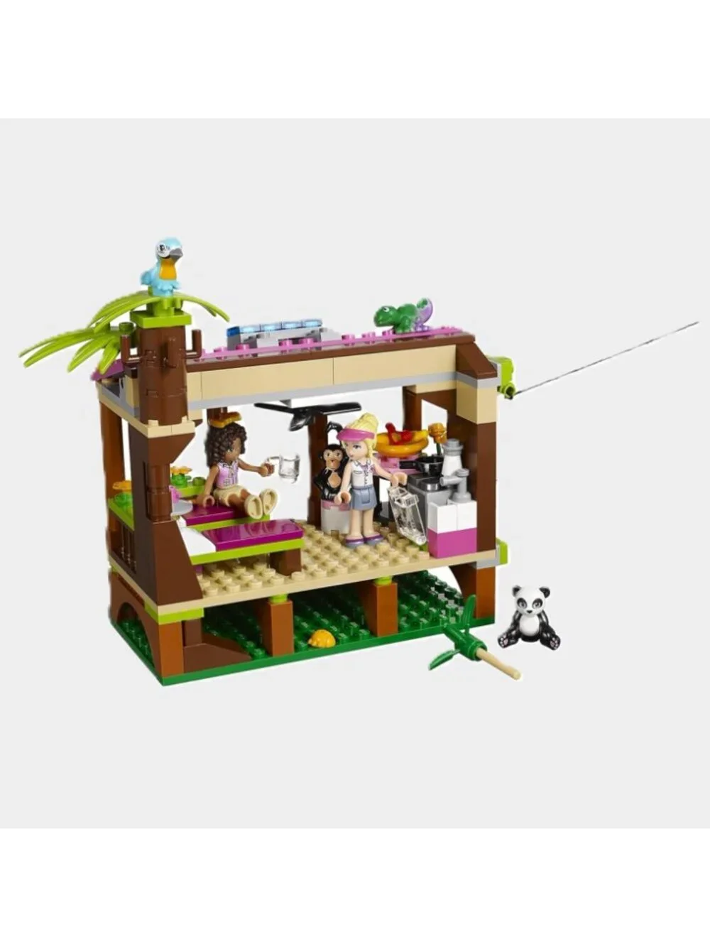 Lego Friends Jungle Rescue Base Complete Set 41038 with Instructions but NO Box